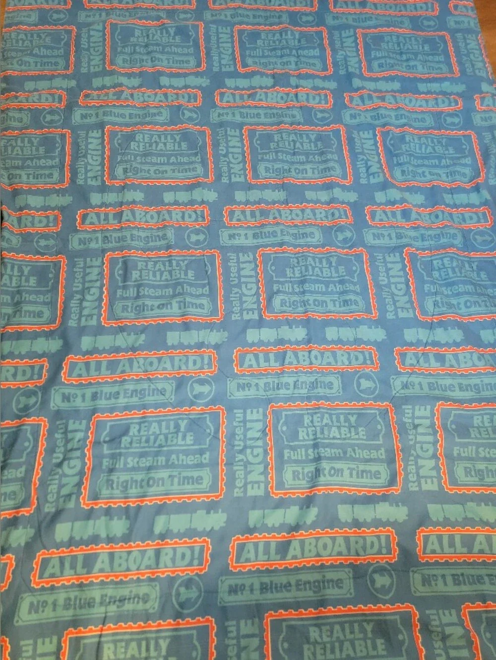 Vintage Thomas The Train Twin Sized Comforter
